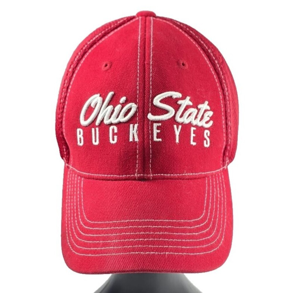 Ohio State Hat Buckeyes OSU Captivating Headgear Adjustable Hat Cap Embroidered
